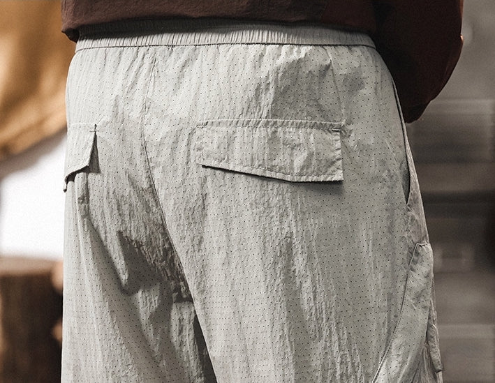 Quick-Drying Hiking Detachable functional Pants in Grey