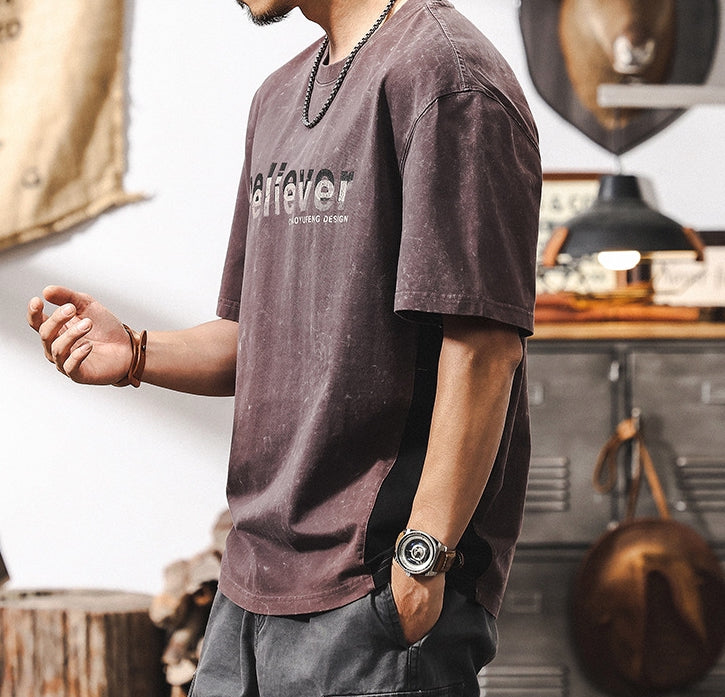 Vintage Washed "Believer" Tee