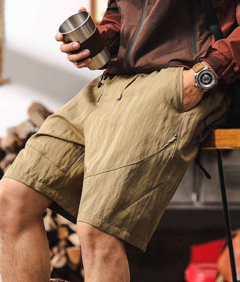 Adventure Shorts – Earthtone Edition - K202504031819_KHAKI