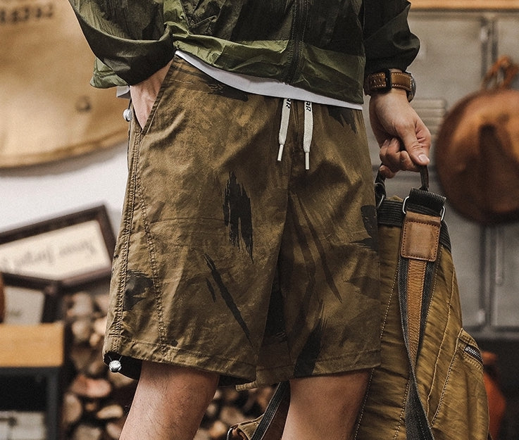 Desert Echo Utility Shorts - 907455661932_CAMEL