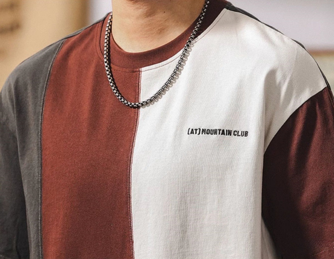 Retro Colorblock Street Tee