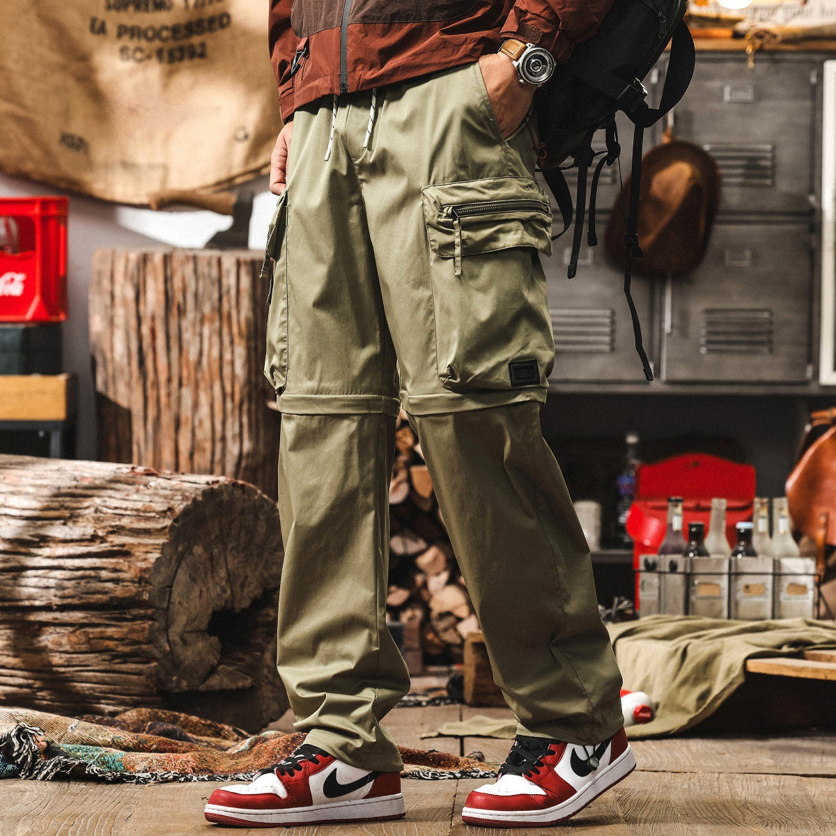 Ranger Green Detachable Hiking Trouser