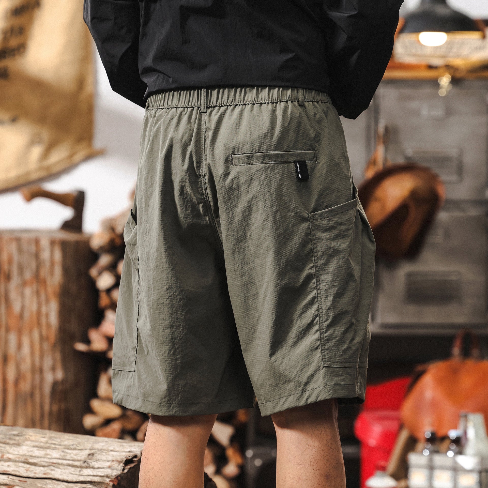 UrbanTrail Utility Shorts - K202504121525_ARMYGREEN