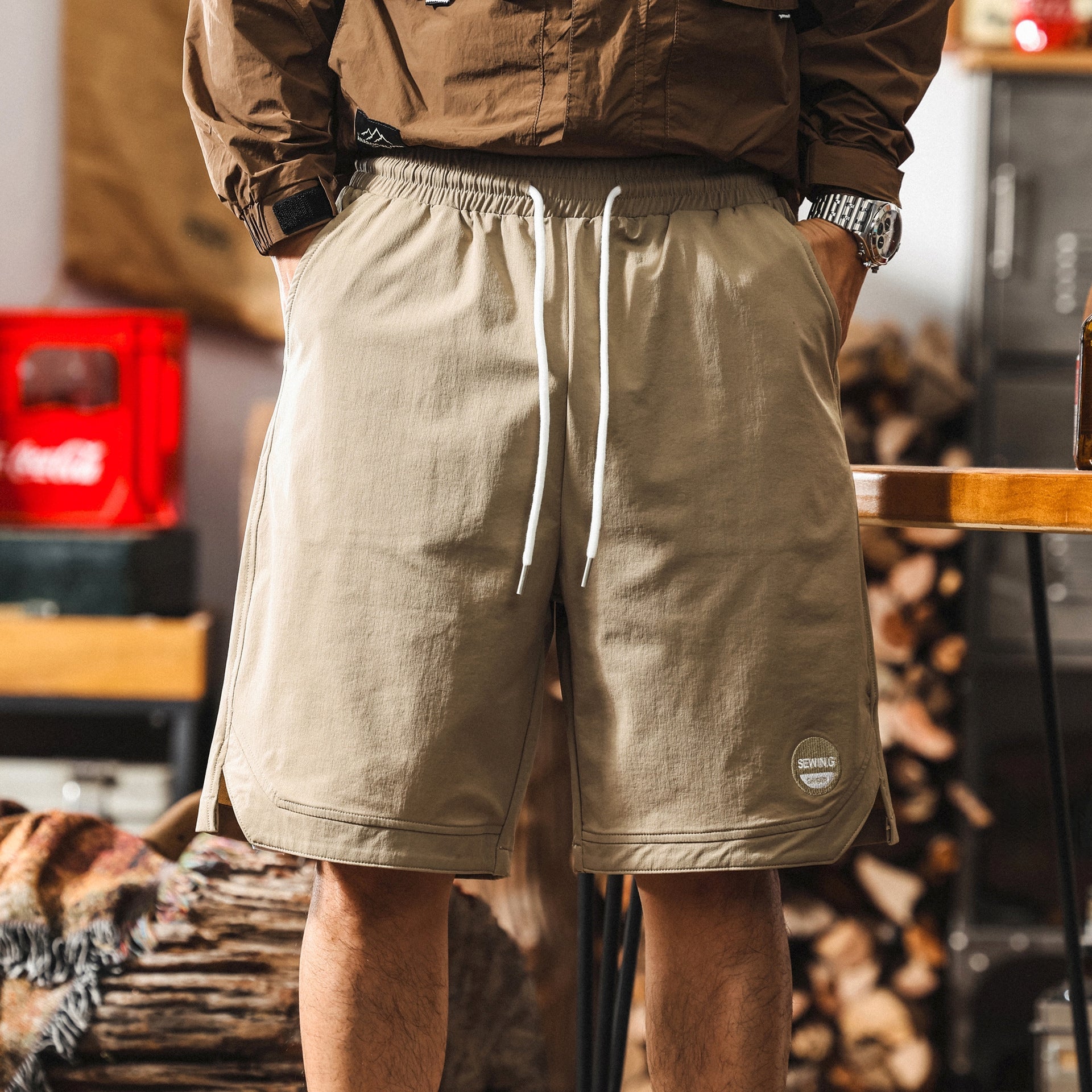SummitFlex Utility Shorts - Z2025041702_BROWN
