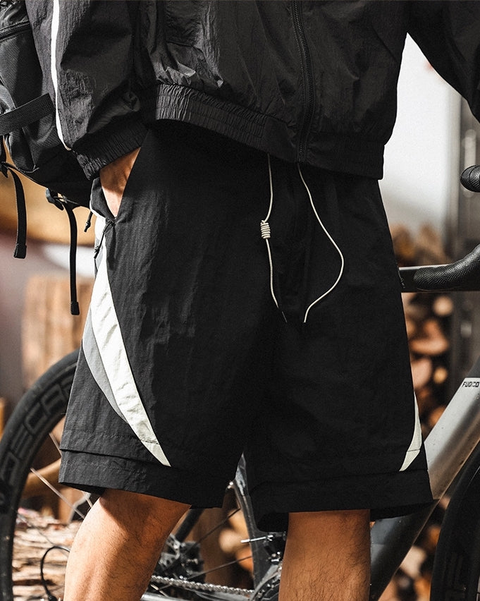 Velocity Track Quick Drying Cargo Shorts - K202504161024_BLACK