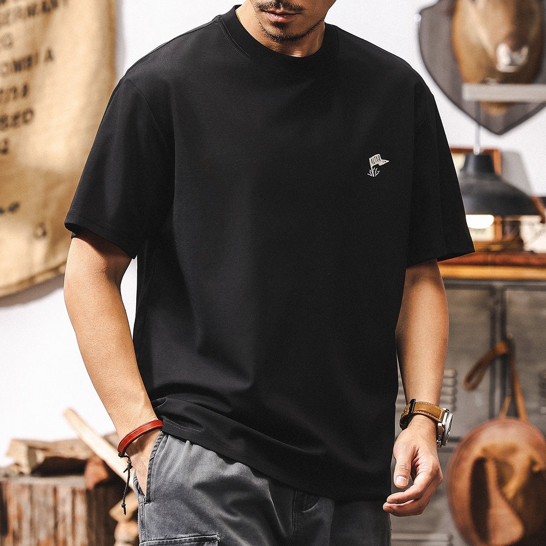 Minimalist Black Oversized Tee