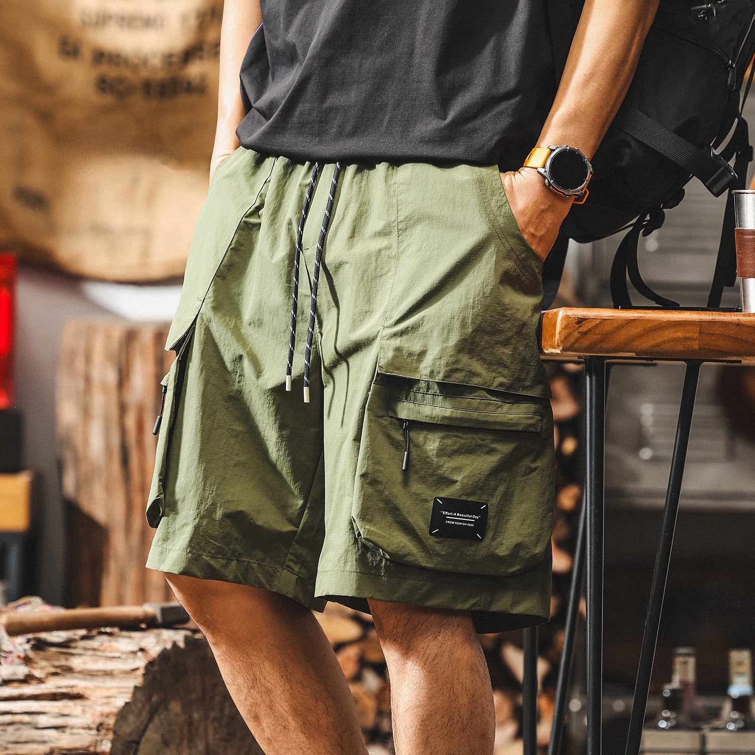 Nomad Utility Shorts - K202504151611_GREEN