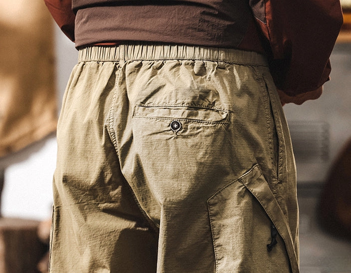 Earth Trek Khaki Cargo Joggers