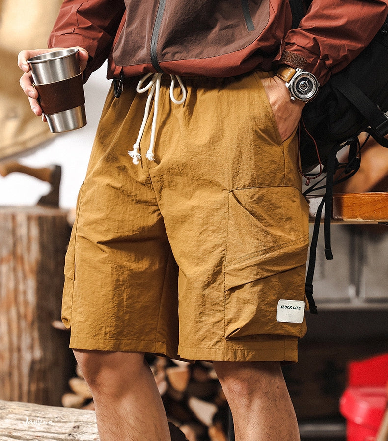 SummitGear Cargo Shorts - Z2025040523_TURMERIC – T.H.E.N.D