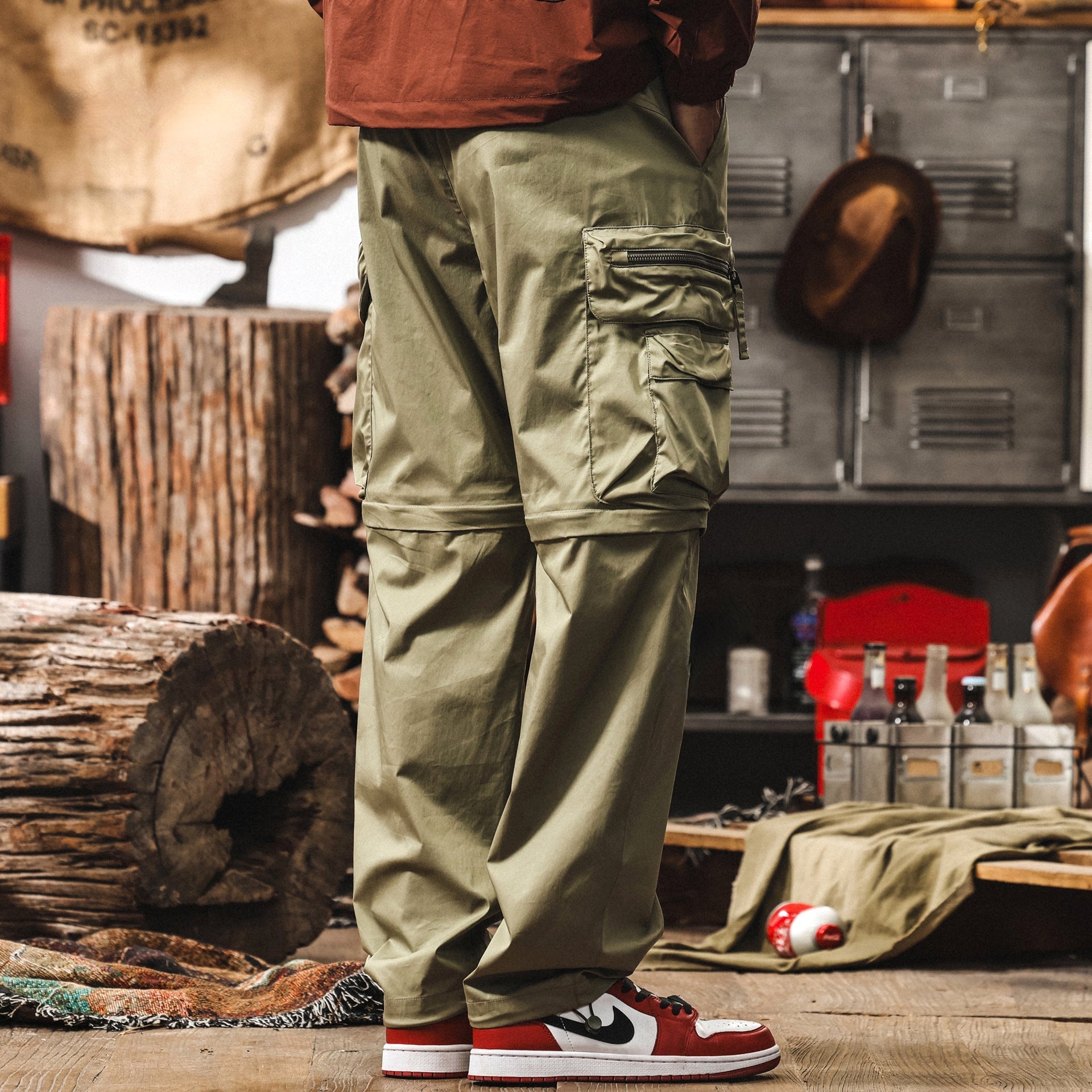 Ranger Green Detachable Hiking Trouser