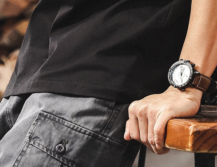 Modern Contrast Patch Tee