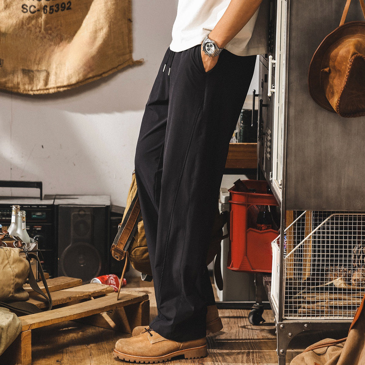 Urban Comfort Drawstring Pants