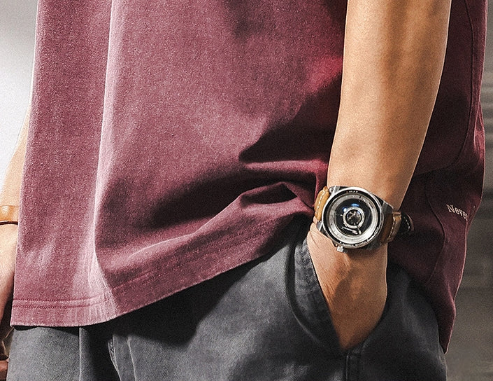 Vintage Maroon Street Tee