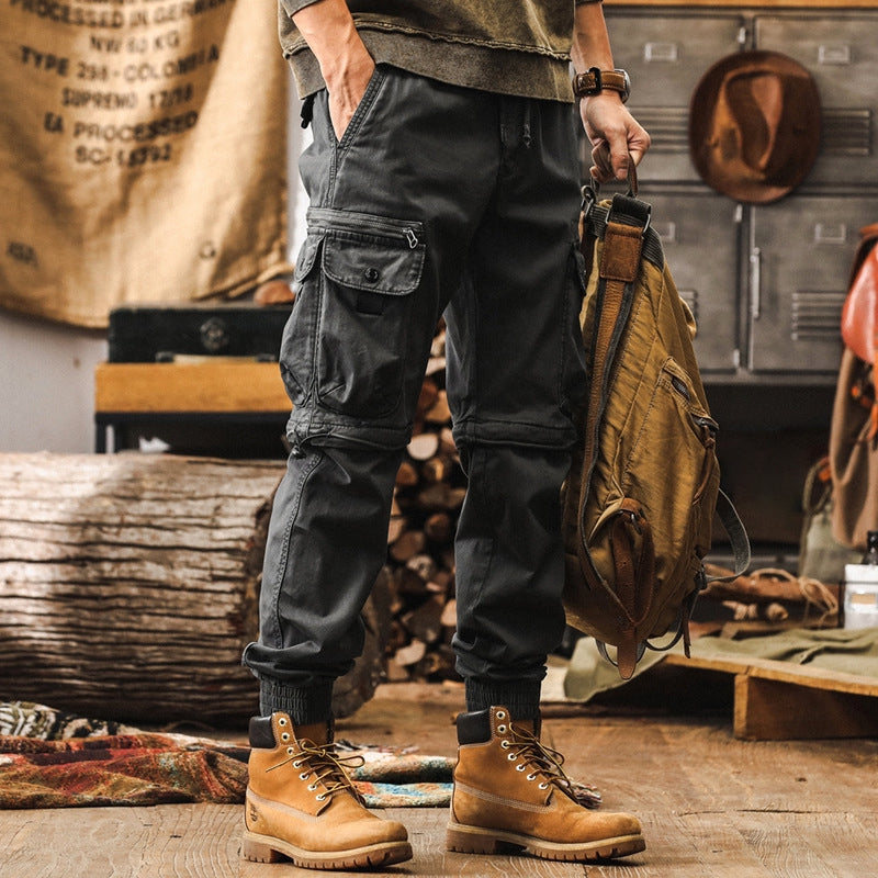 Men's Multi-Pocket Convertible Cargo Pants