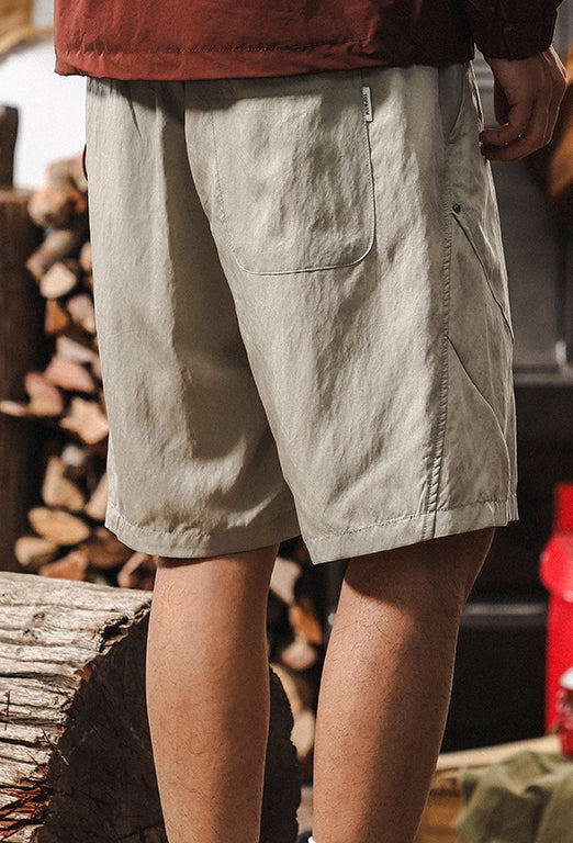 Alpine Drift Utility Shorts – Fog Grey - K202504171558_BEIGE