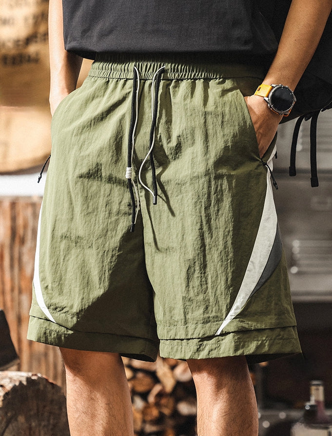 Velocity Track Quick Drying Cargo Shorts – Olive Edition - K202504161024_GREEN