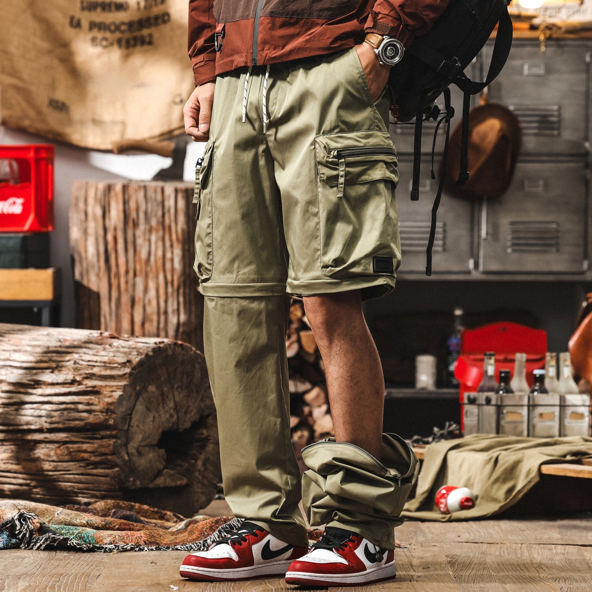 Ranger Green Detachable Hiking Trouser