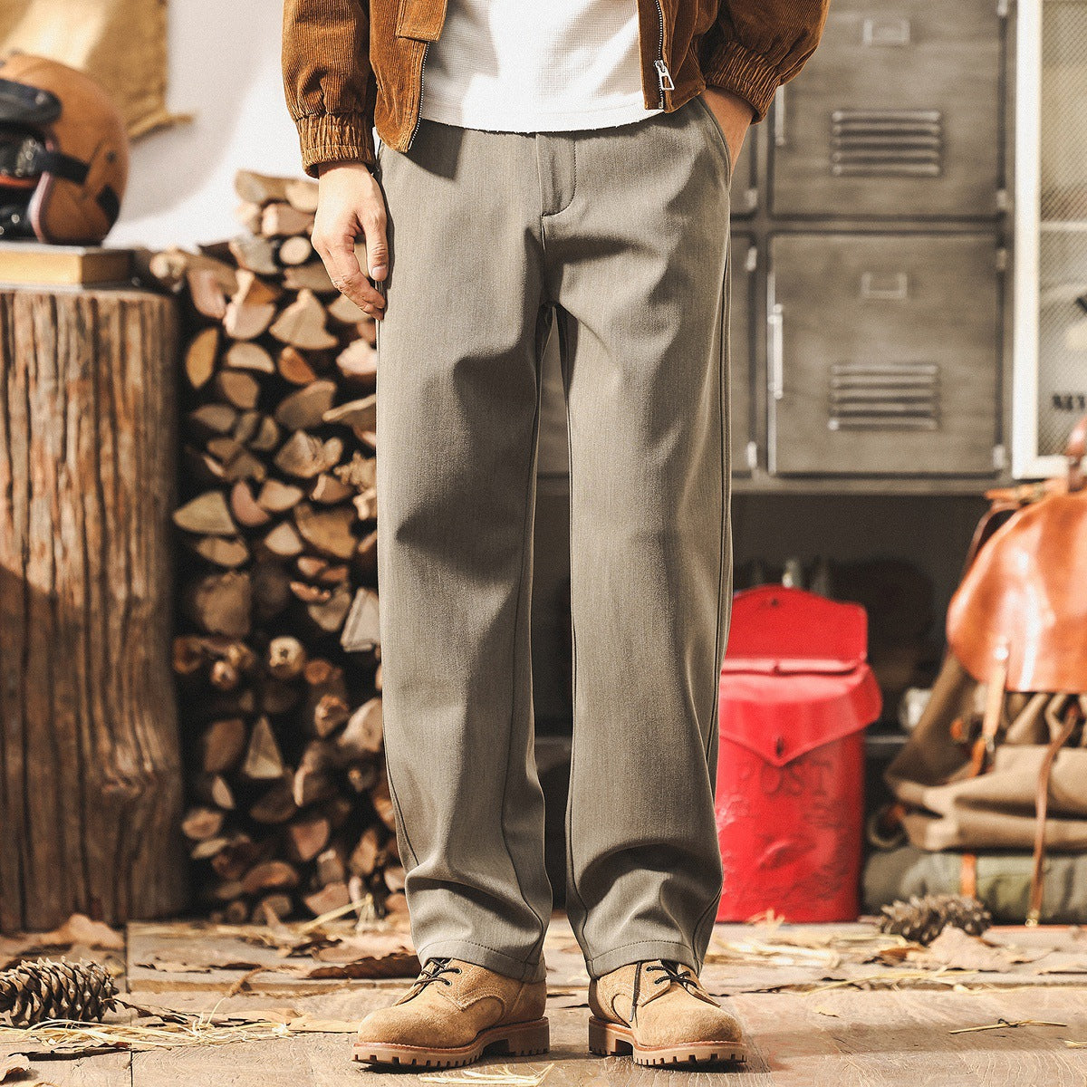 Wrinkle Resistant Casual Pants