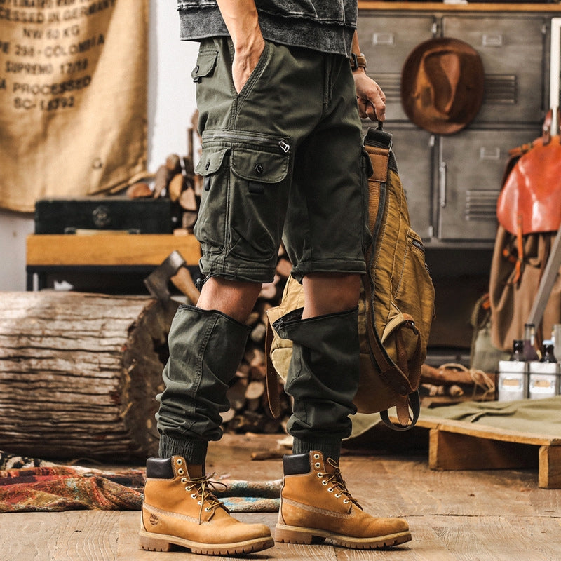 Men's Multi-Pocket Convertible Cargo Pants