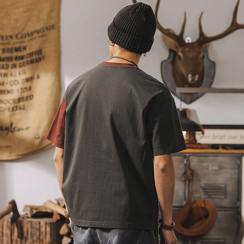 Retro Colorblock Street Tee