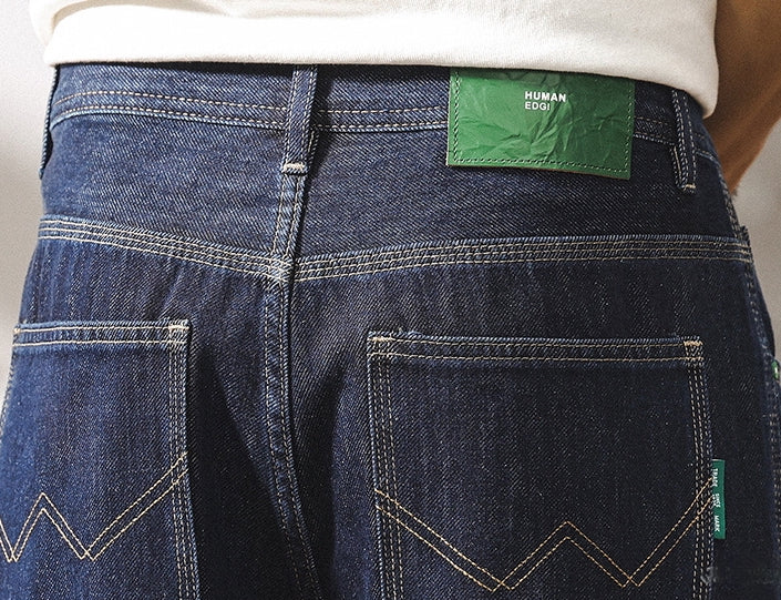 Blue Relaxed Fit Denim