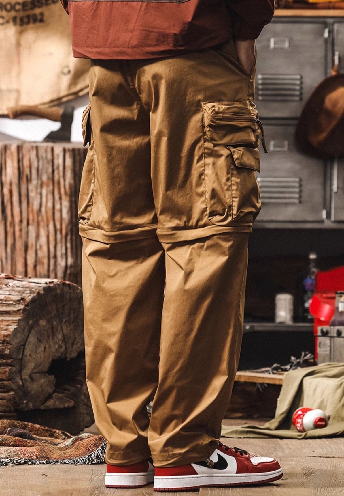 Caramel Cargo Detachable Hiking Trouser