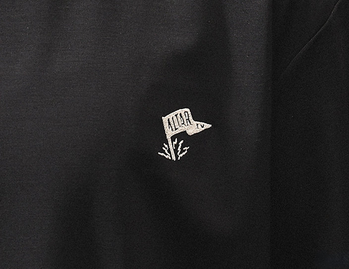 Minimalist Black Oversized Tee