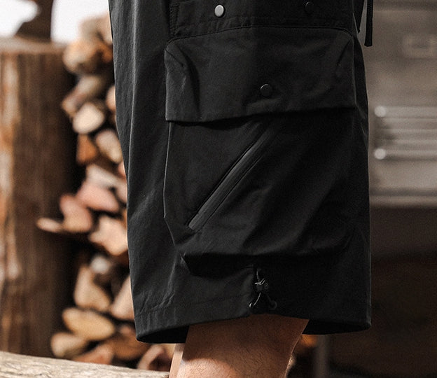 NightOps Cargo Shorts - K202503301347_BLACK