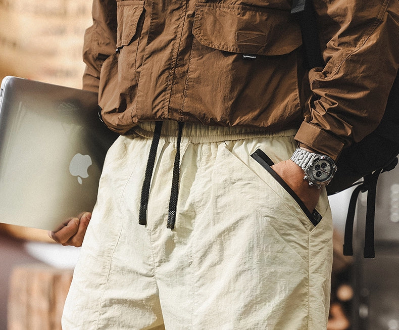 SummitFlex Lightweight Quick Drying Cargo Shorts – Desert Sand - K202504161341_OFFWHITE