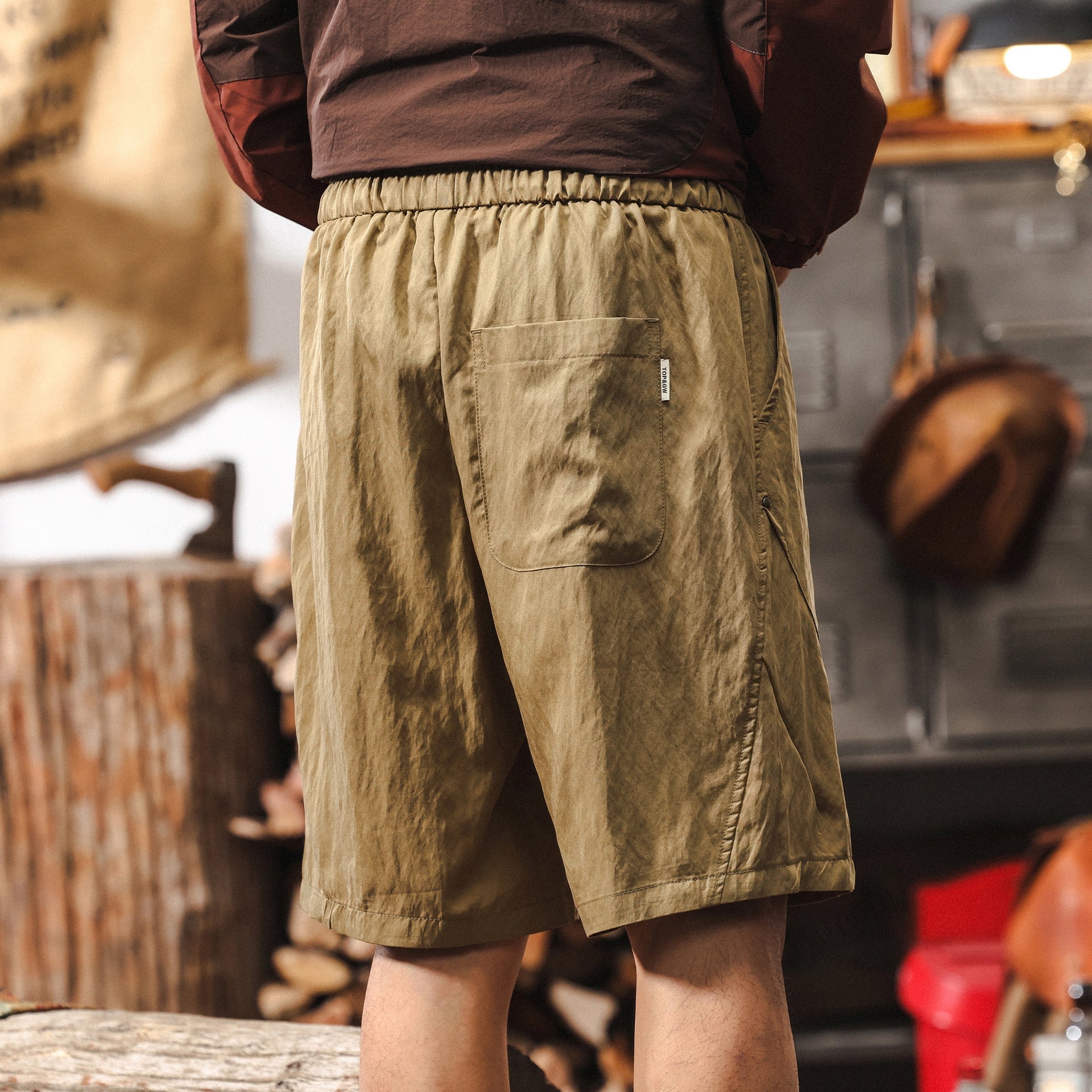 Adventure Shorts – Earthtone Edition - K202504031819_KHAKI