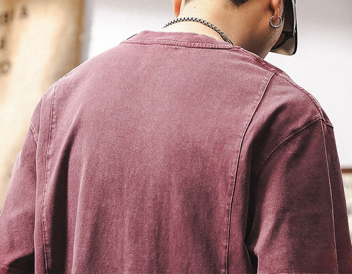 Vintage Maroon Street Tee