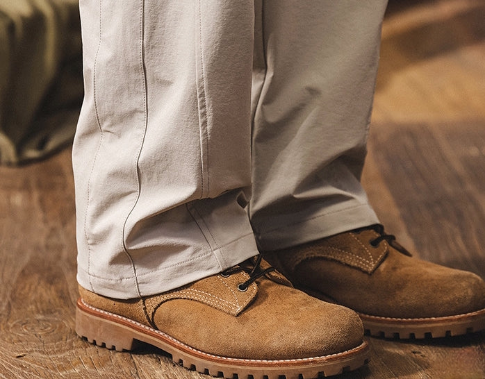 Beige Lightweight Cotton Pants