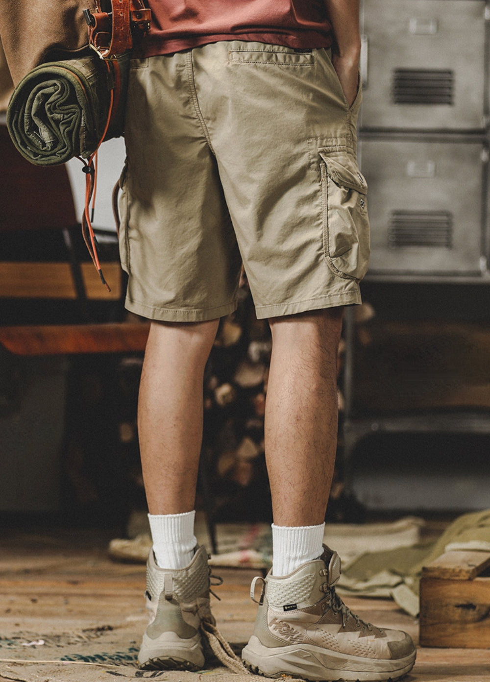 Rugged Retro Cargo Shorts - J202304180771043_KHA