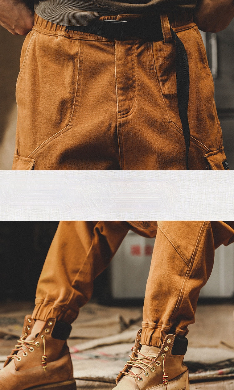 Rustic Cargo Dark Khaki Joggers - 202210188830_DKH (EOSS)