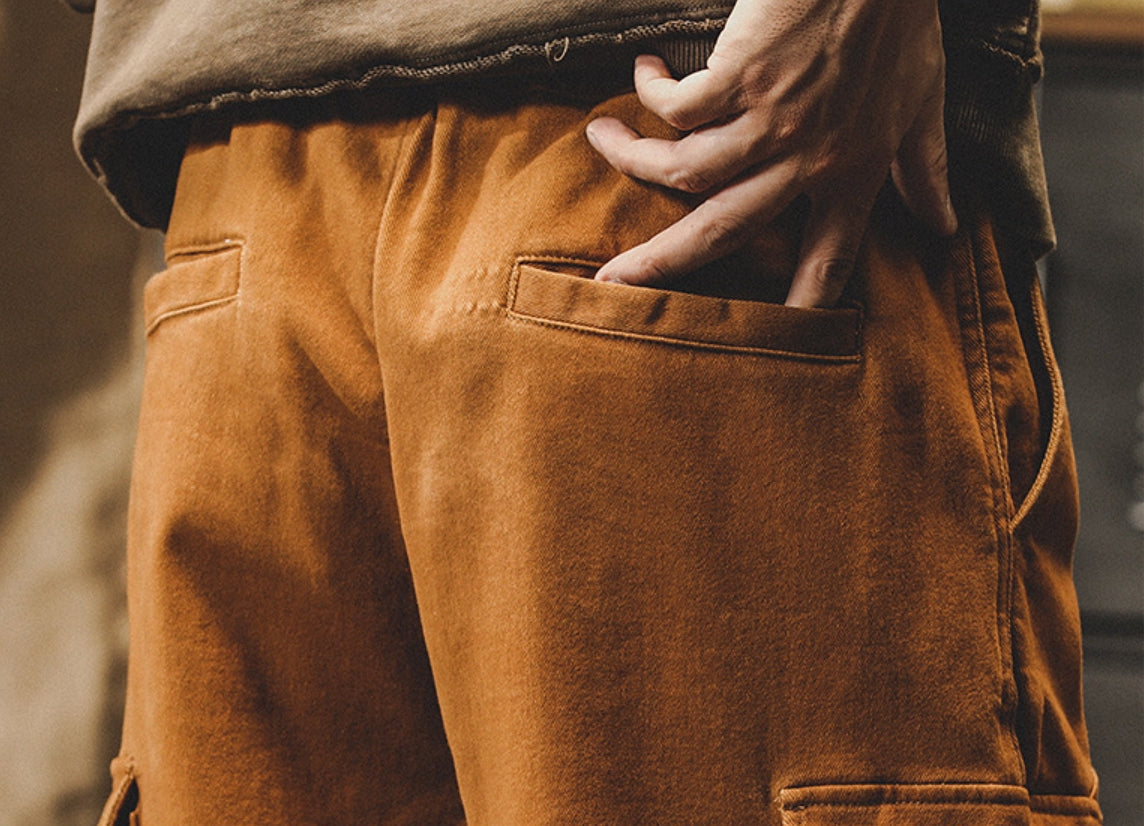 Rustic Cargo Dark Khaki Joggers - 202210188830_DKH (EOSS)