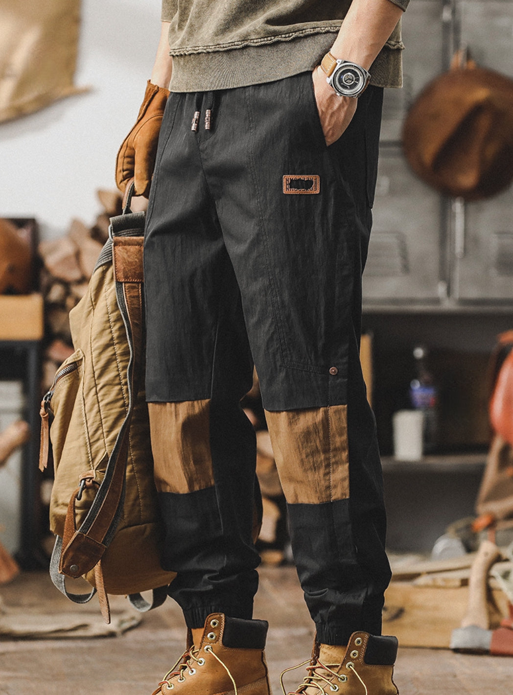 Urban Mechanic Joggers - J202402261833_BLA