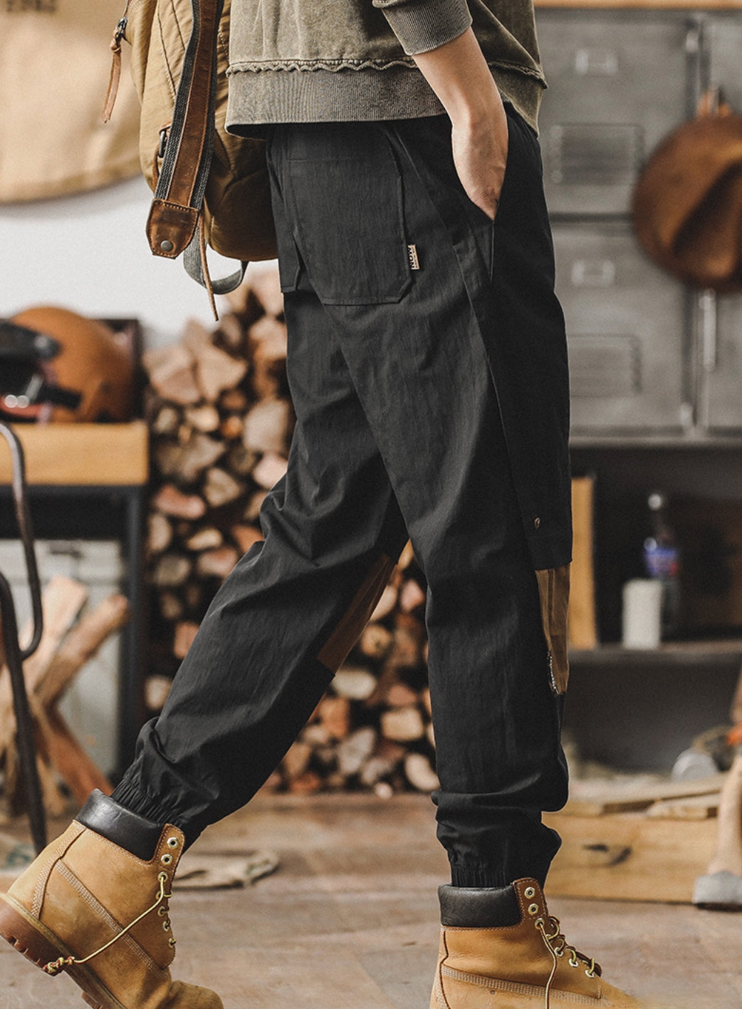 Urban Mechanic Joggers - J202402261833_BLA