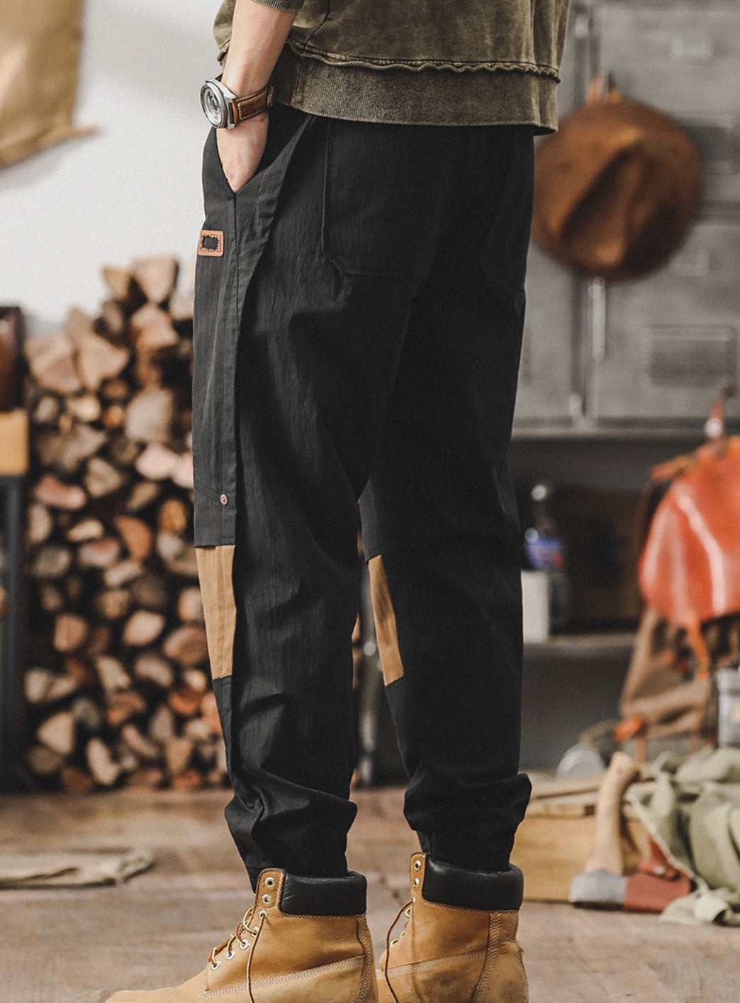 Urban Mechanic Joggers - J202402261833_BLA