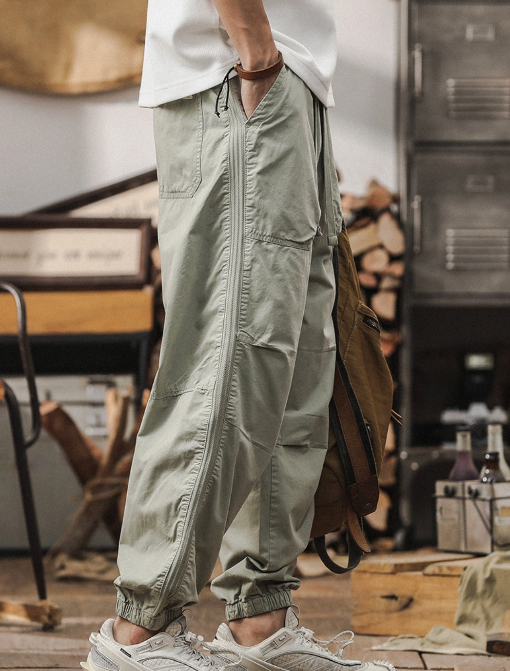 Urban Explorer Cargo Joggers - X202406041234_GRN