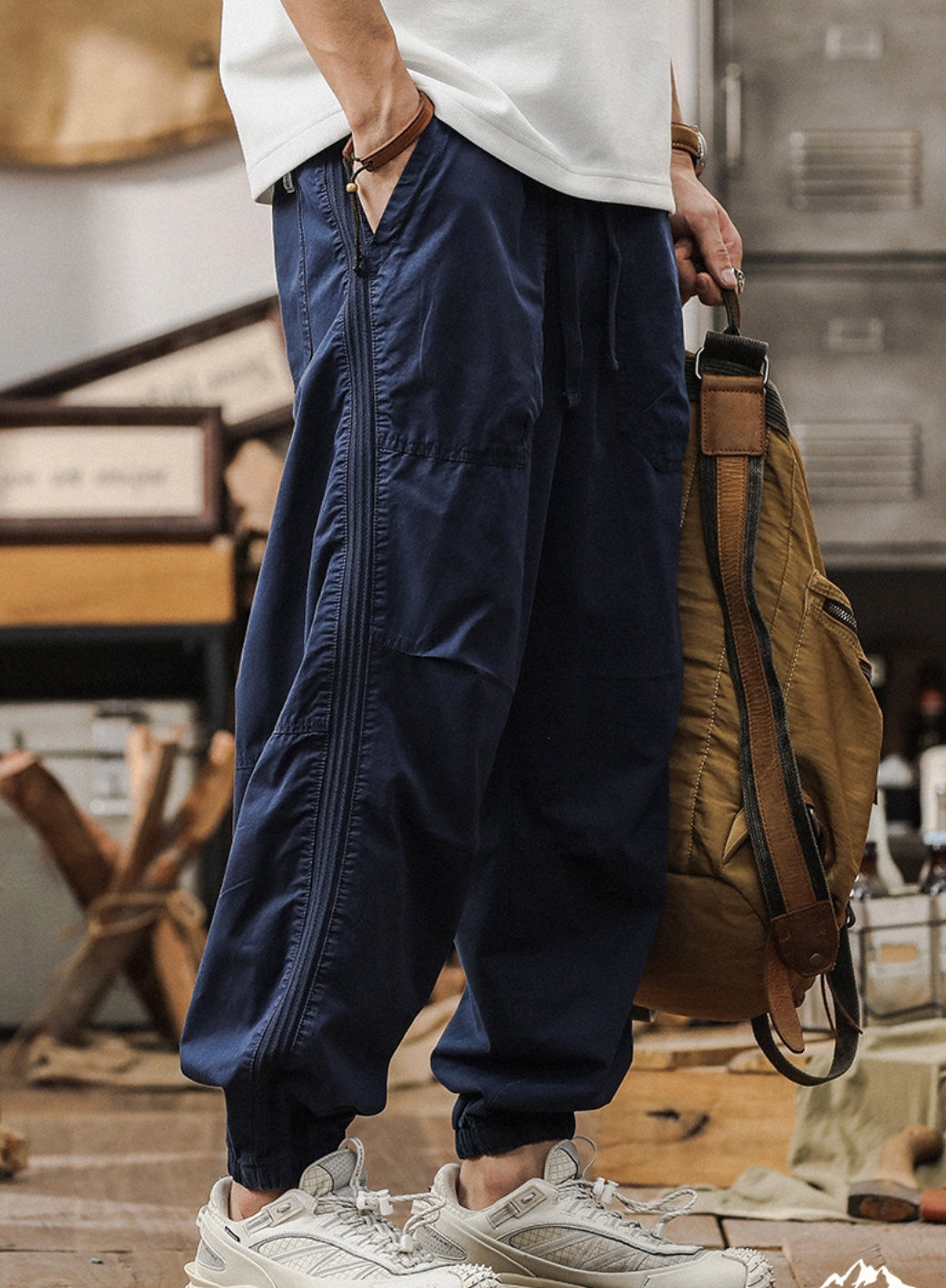 Urban Explorer Cargo Joggers - X202406041234_BLU