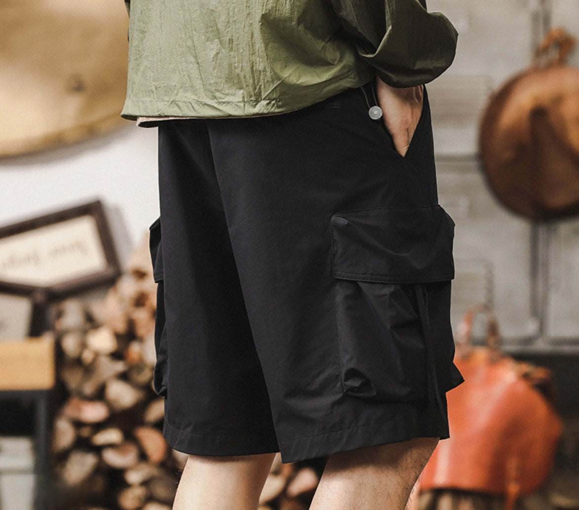 Wilderness Trek Cargo Shorts - J202406211433_BLA