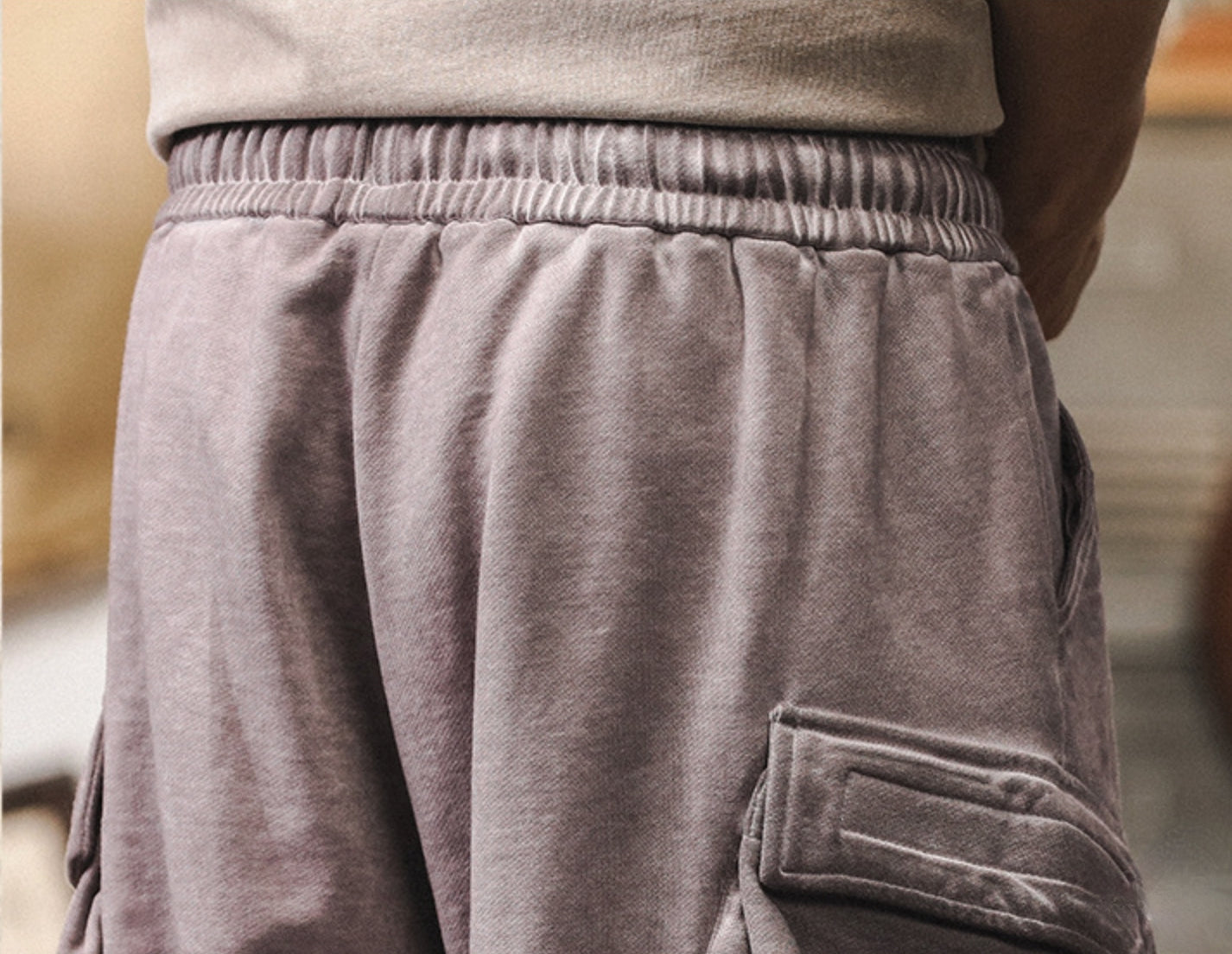 Grunge Gear Shorts - C202407021726_PUR