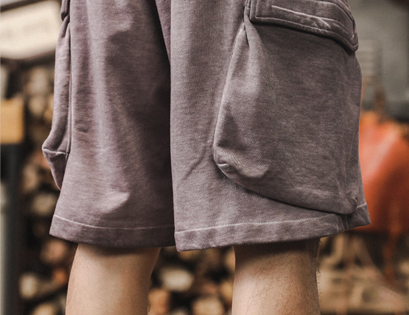 Grunge Gear Shorts - C202407021726_PUR