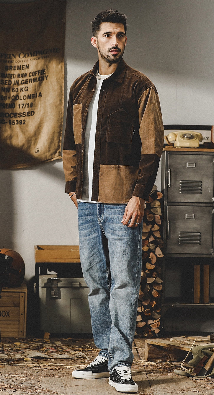 Vogue Venture Over-Shirt - J202309131043_COFFEE