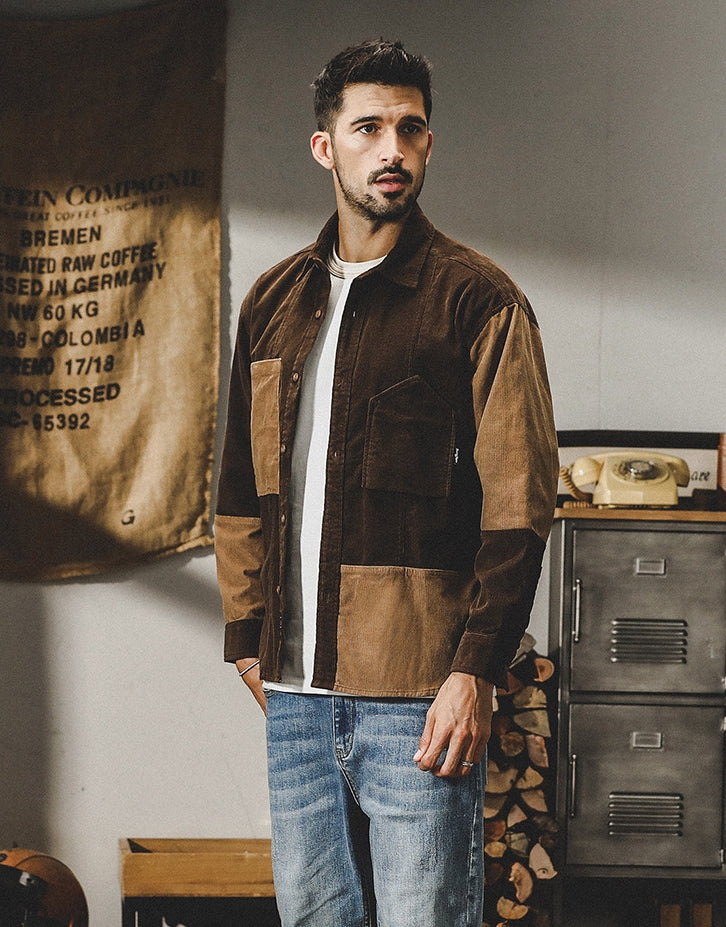 Vogue Venture Over-Shirt - J202309131043_COFFEE