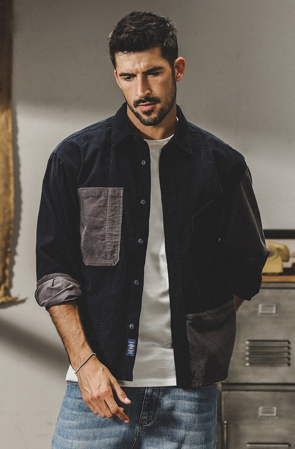 Vogue Venture Over-Shirt - J202309131043_BLUE