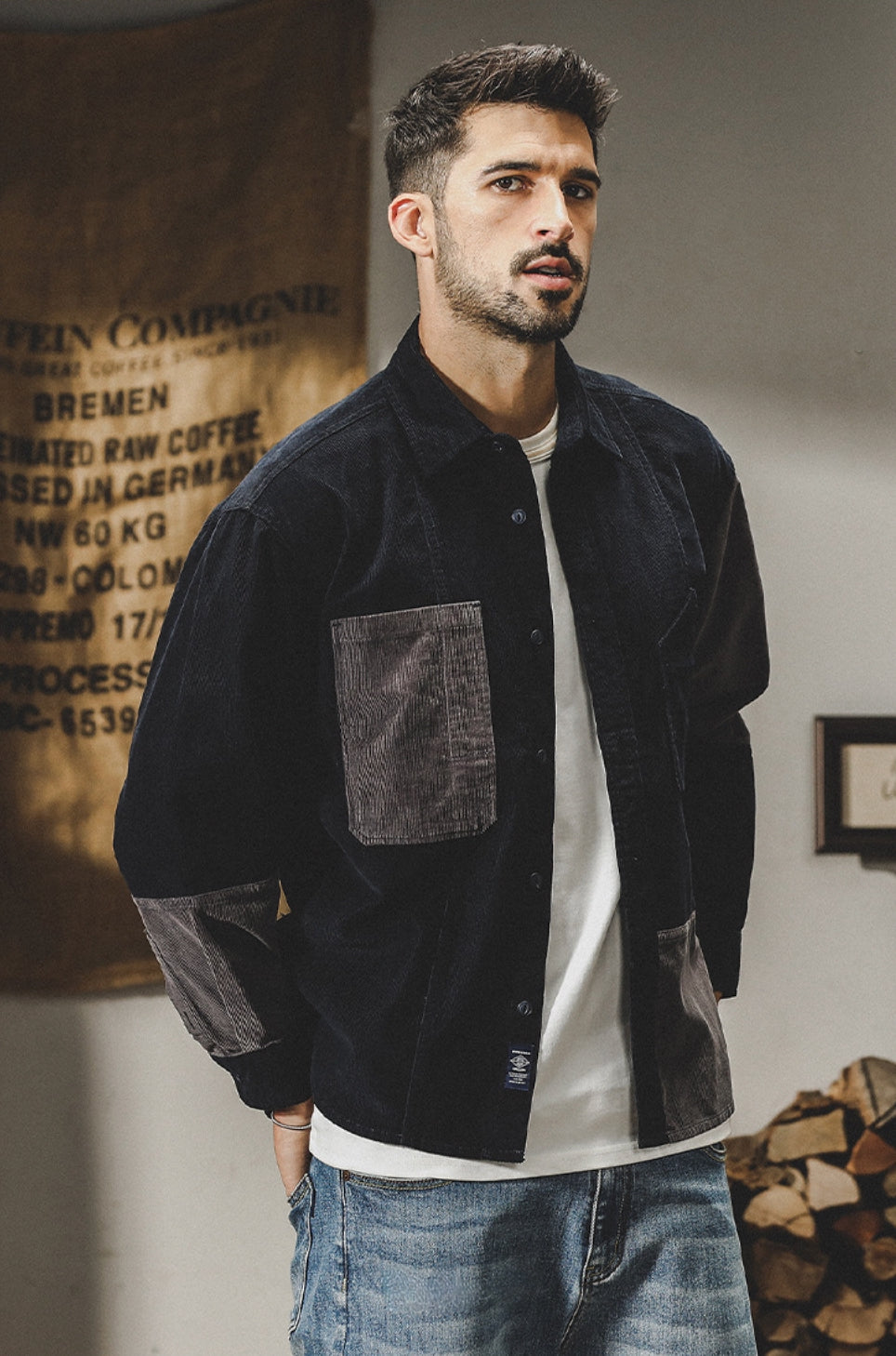 Vogue Venture Over-Shirt - J202309131043_BLUE