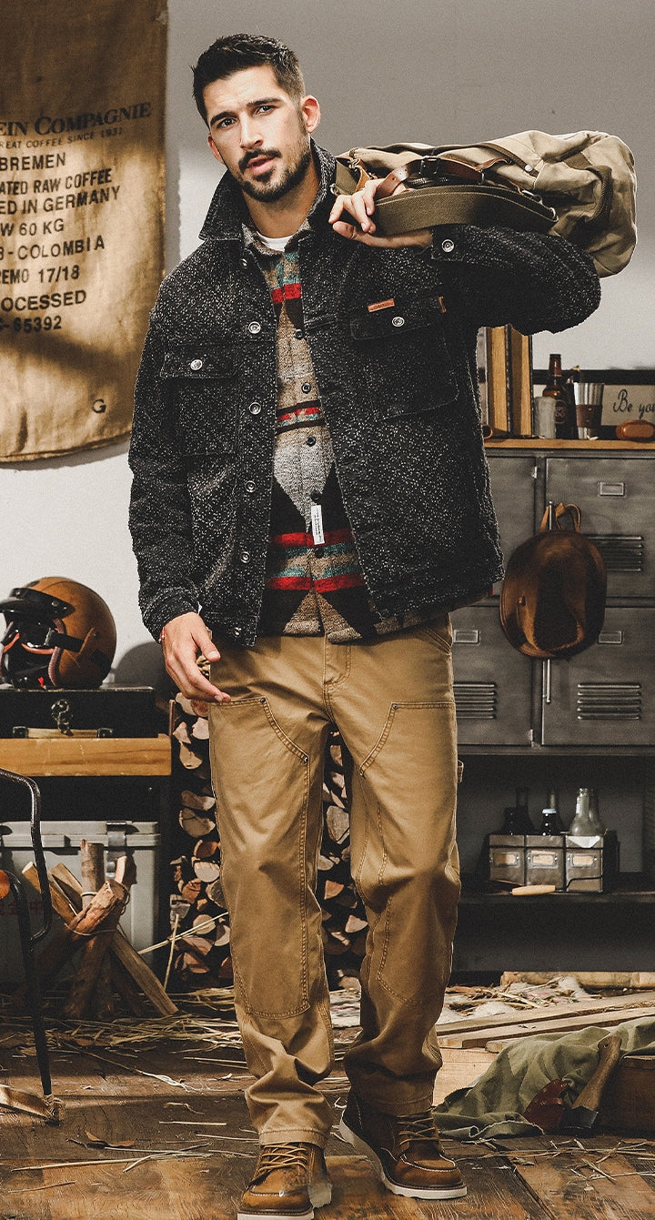 Dapper Drifter Over-Shirt - M202310291054_BLACK