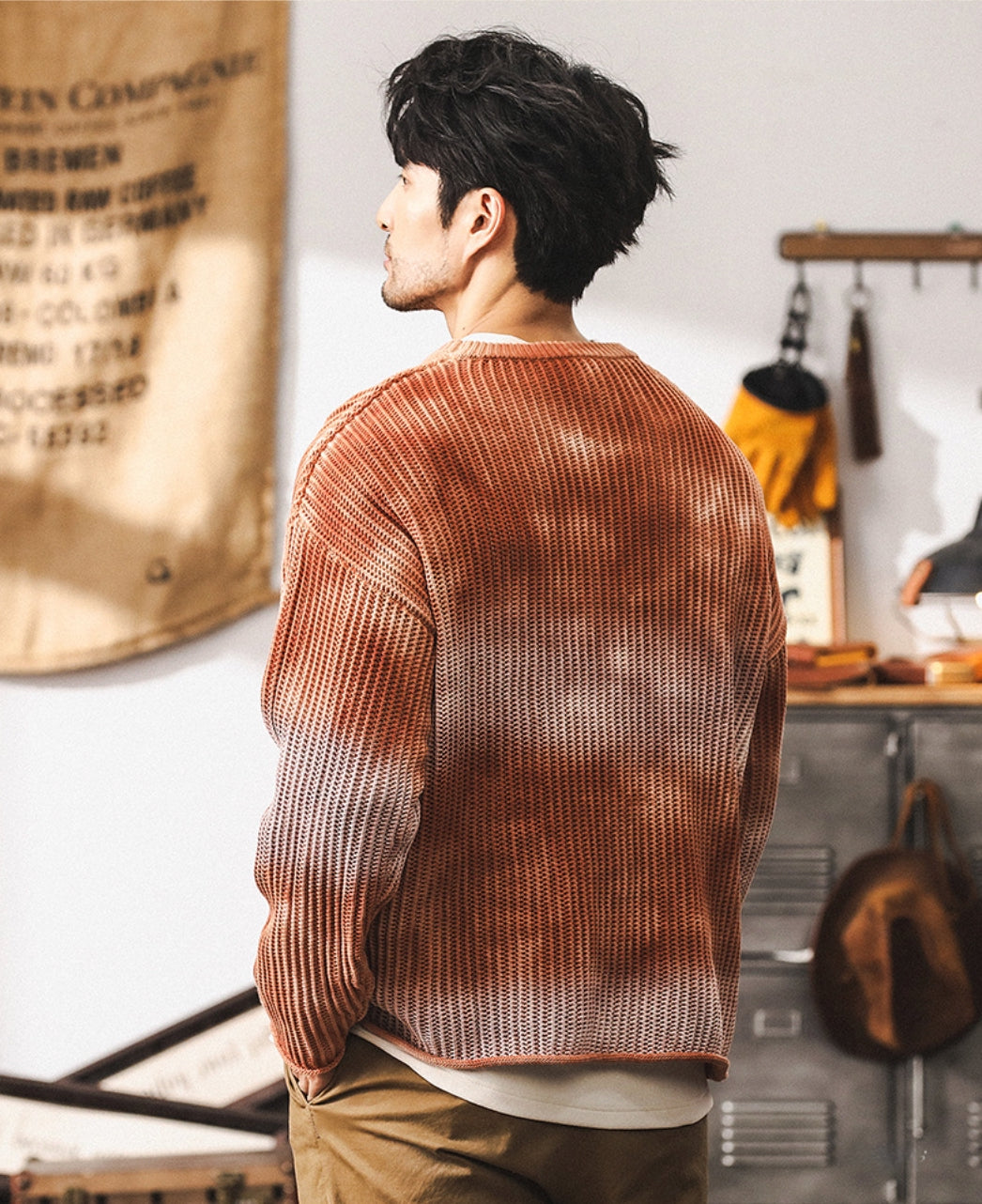 Sahara Dusk Sweater - C202403161923_KHAKI