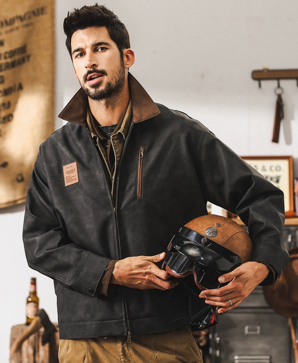 Ash & Amber Jacket - J202410081653_BLACK